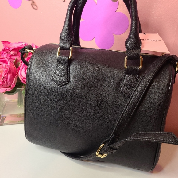 Black Juicy Couture Bling Satchel - Picture 4 of 5